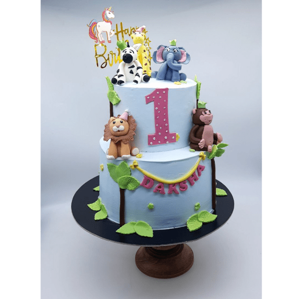 2 Tier Unicorn Cake – Pink Maison