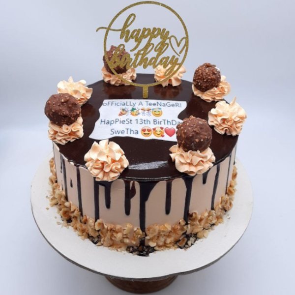 Ferrero Rocher cake recipe | Chocolate cake recipes