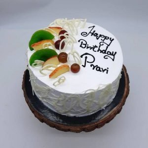 White Forest Fruits Cake