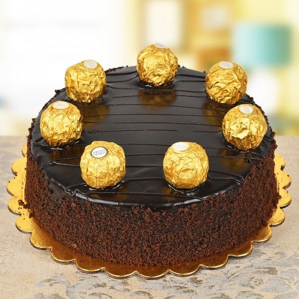 Dark Chocolate Truffle Cake [Eggless] – Videsi Desserts