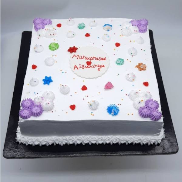 Buy Square Cakes Online | Fab Cakes