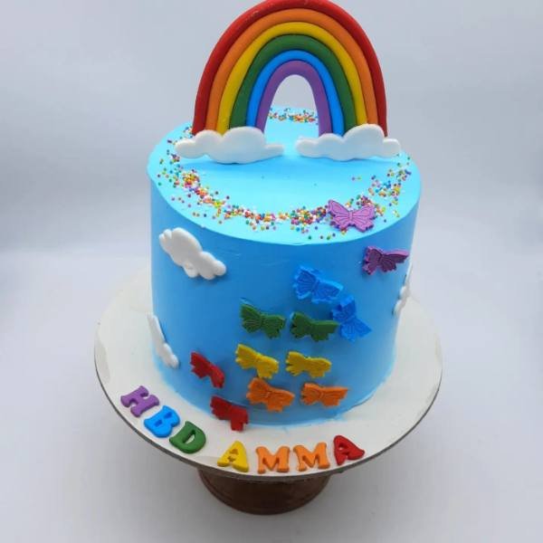 Rainbow Cake  Magic Bakers Delicious Cakes