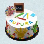 Alphabet Round Cake