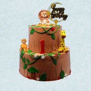 Jungle Theme Cake