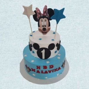 Mickey Two Tier Cake