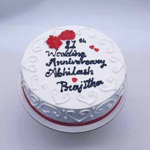 Red Velvet Anniversary cake
