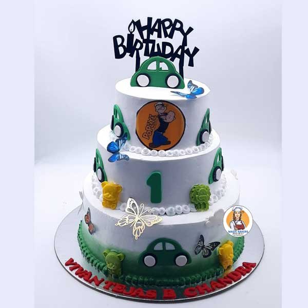 Beeban Jungle/Animal Theme Cake Topper For Birthday, Baby Shower Party  Decoration : Amazon.in: Toys & Games