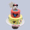 Mickey Mouse Two Tier Cake