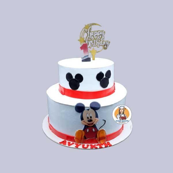 Mickey Mouse Tier Cake
