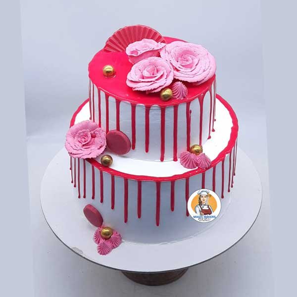 30 BEST 2 Tier Wedding Cake Ideas 2024 [Guides + Tips] | Deer Pearl Flowers-nextbuild.com.vn
