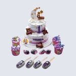 Baby Shower Two Tier Cake