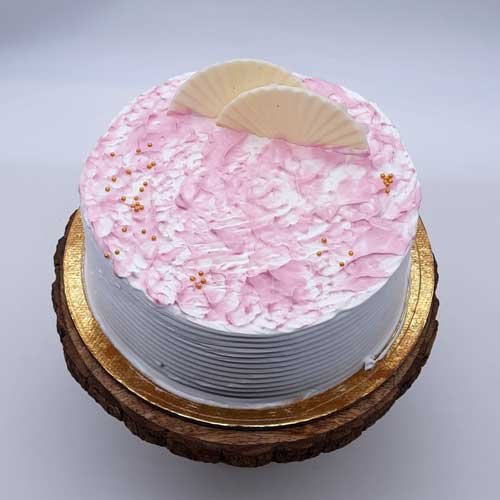Moist Vanilla Cake with Strawberry Filling - Amycakes Bakes