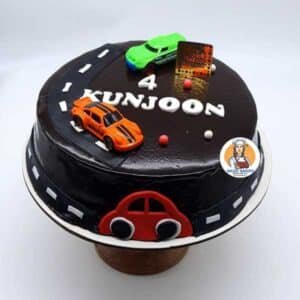Chocolate Car Theme Cake