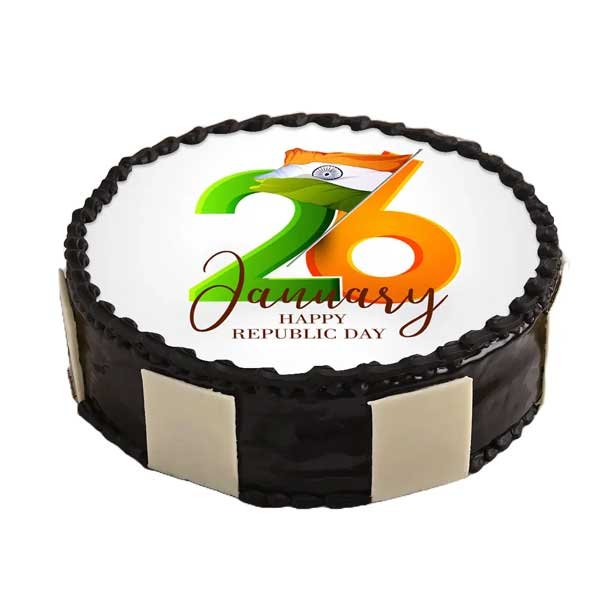 Republic Day Special Cake | Republic Day Theme Cake | Tiranga Cake Design -  YouTube