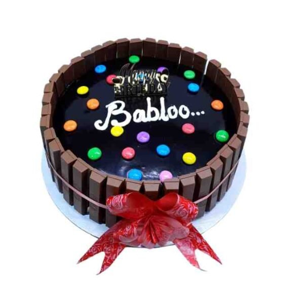 KitKat Gems Cake