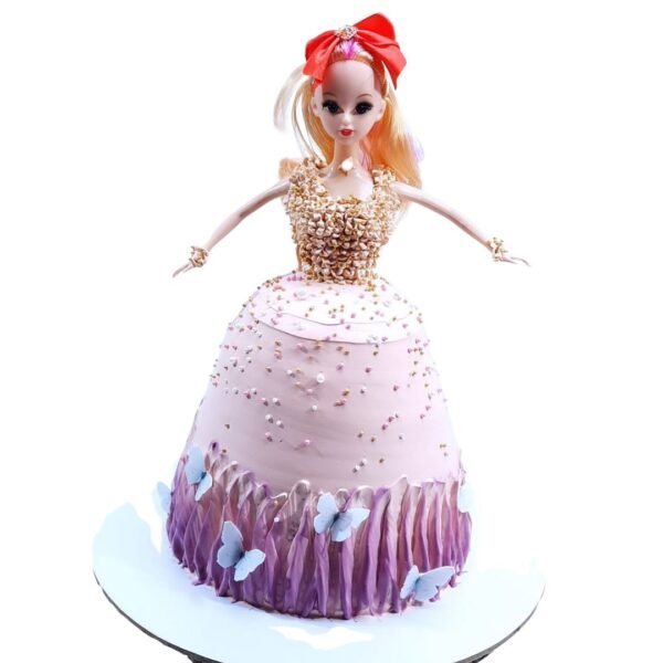 Barbie Doll Cake