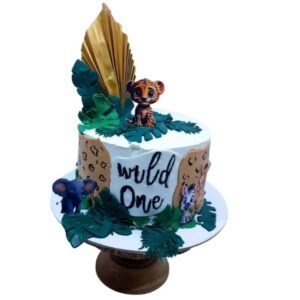 Animal Theme Cake
