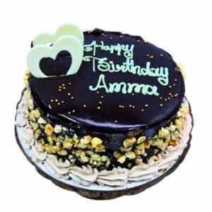 Chocolate Truffle Cake With Hazelnuts