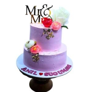 Wedding Anniversary Tier Cake