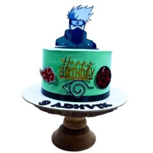 Kakashi Theme Cake