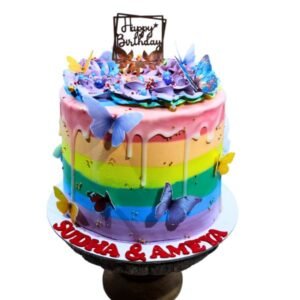 Rainbow Tall Cake