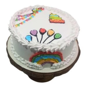 White Forest Cake