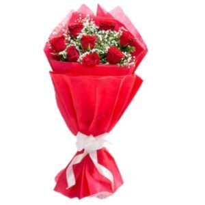 8 Red Roses Bouquet