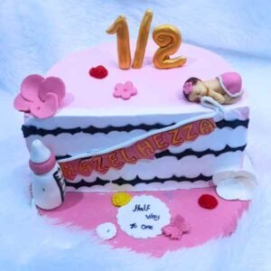 Half Birthday Cake