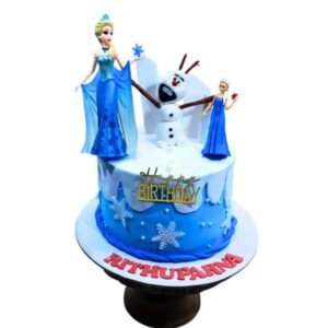 Elsa Theme Cake