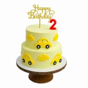Belgium Chocolate cake(Car Theme)