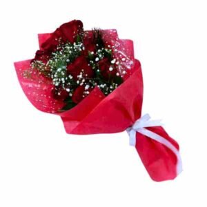 8 Red Roses Bouquet