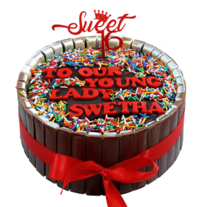 KitKat Gems Cake