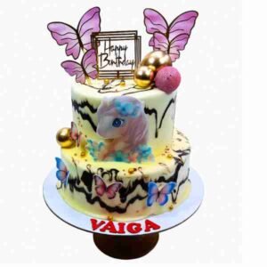 Unicorn Two Tier Cake