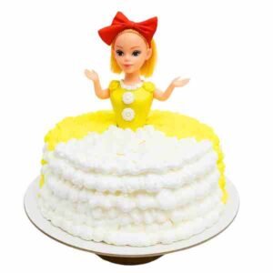 Mango  Doll cake
