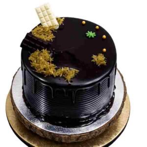 Kunafa Chocolate Cake