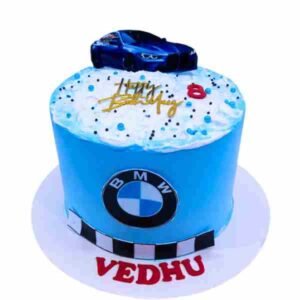 Vanilla Cake(Car Theme Cake)