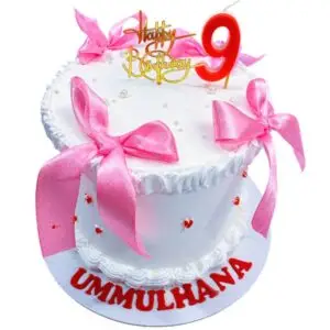 White Forest Cake