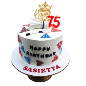 Badminton Theme Cake
