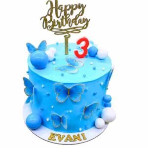 Butterfly Theme Cake