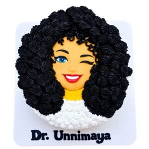 ChocoRedvelvet Cake(Curly Hair Girl Theme)